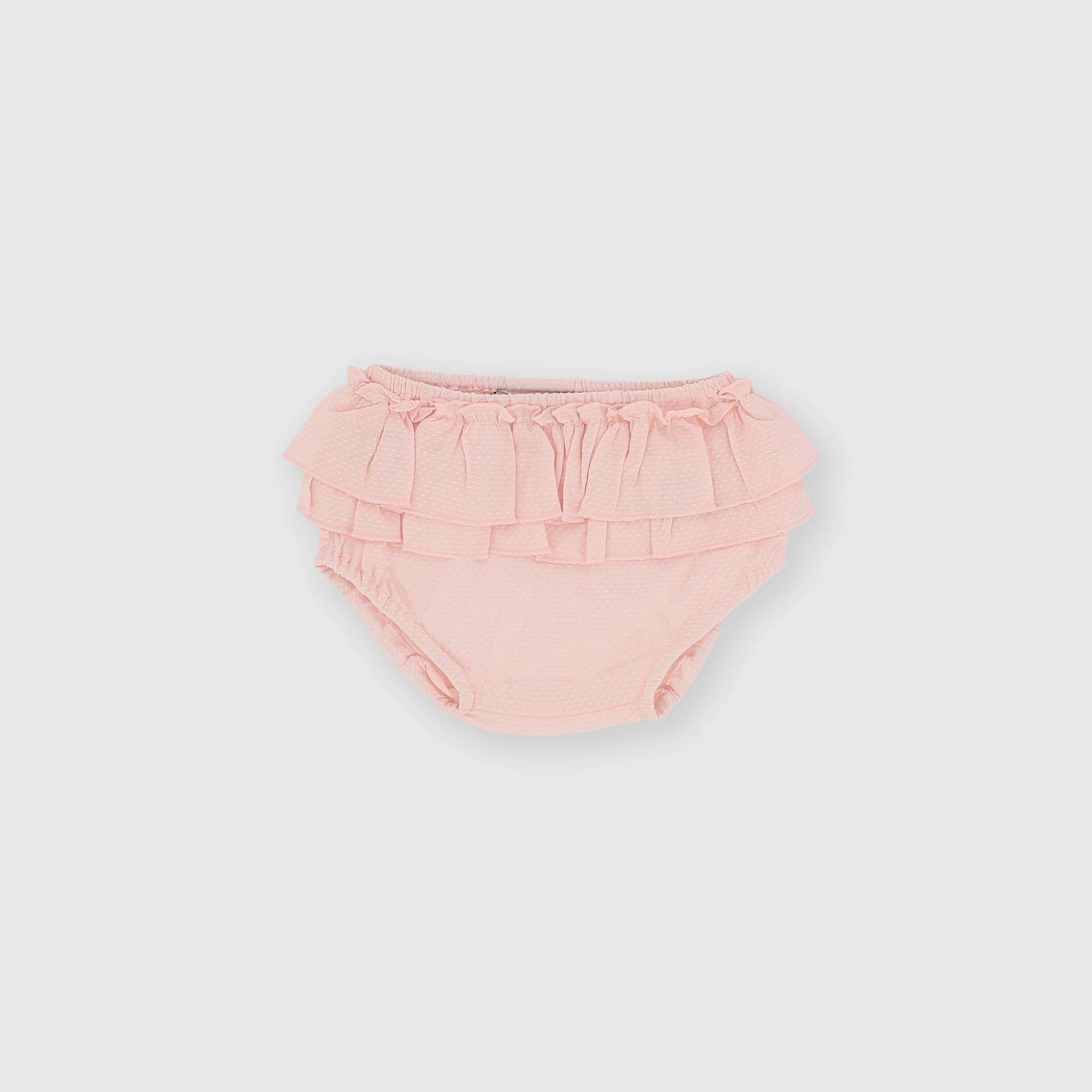 Покрывало для подгузника из джерси для девочки розовое