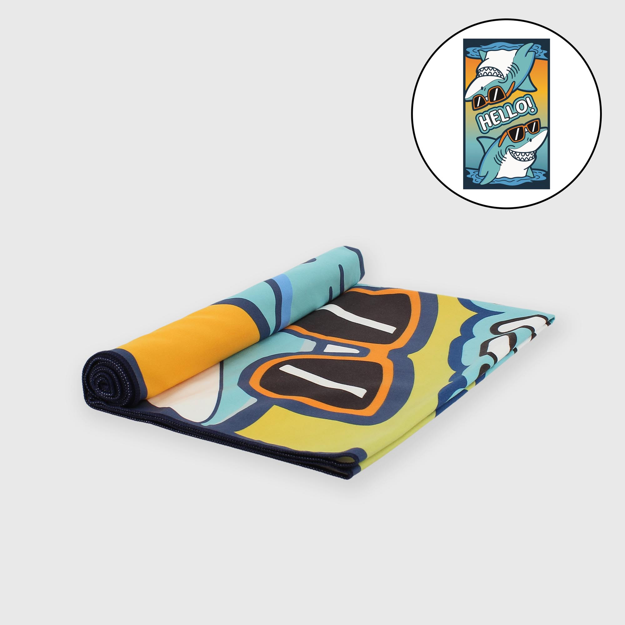 Beach towel for boy multicolour