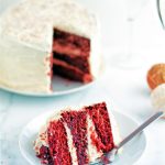 Red Velvet Christmas Cake